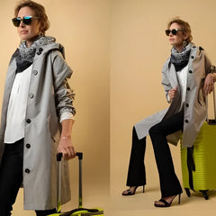 Ava | Hooded Womens Coat