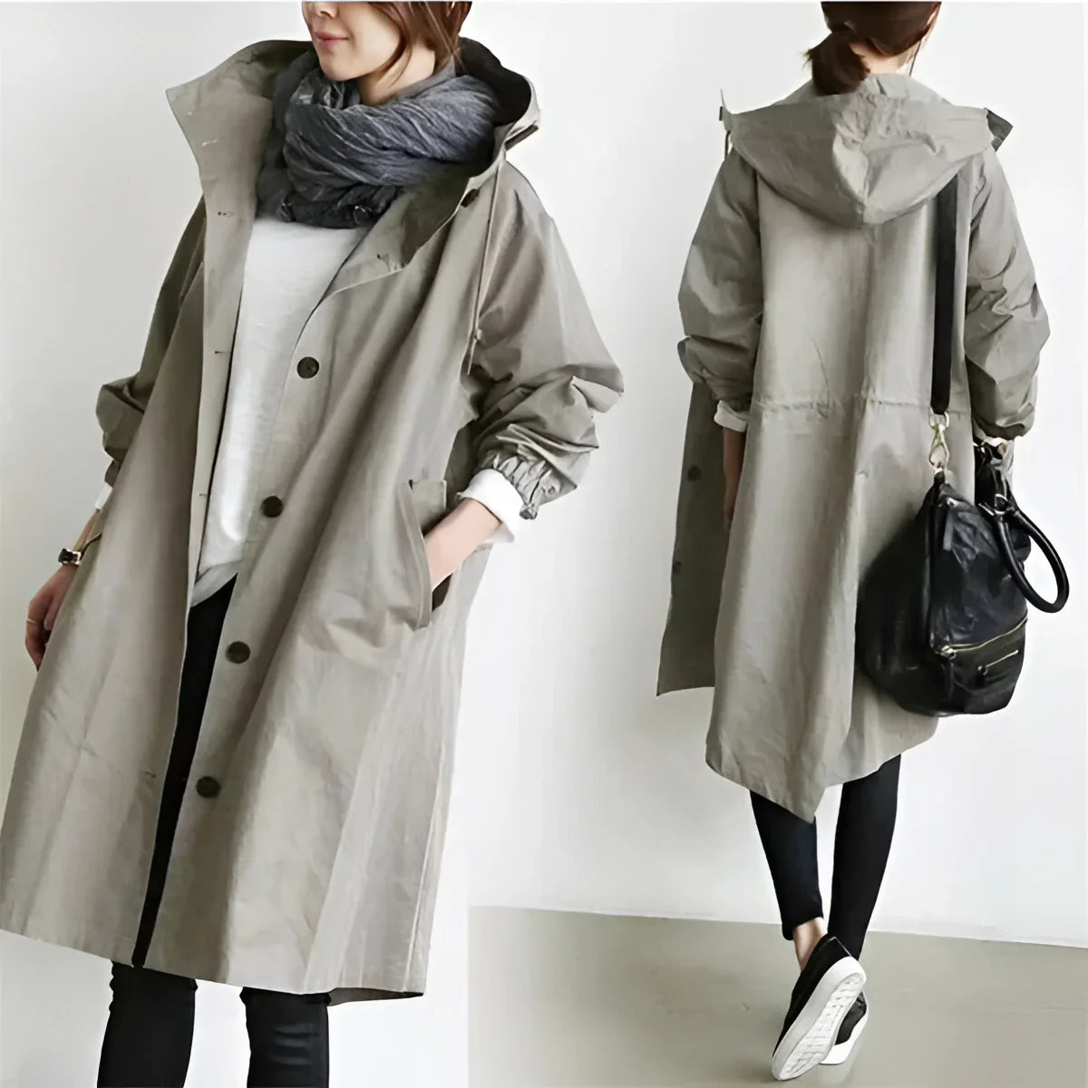 Ava | Hooded Womens Coat
