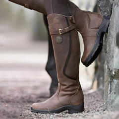 Ava | Knee High Leather Riding Boots