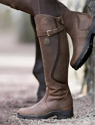 Ava | Knee High Leather Riding Boots