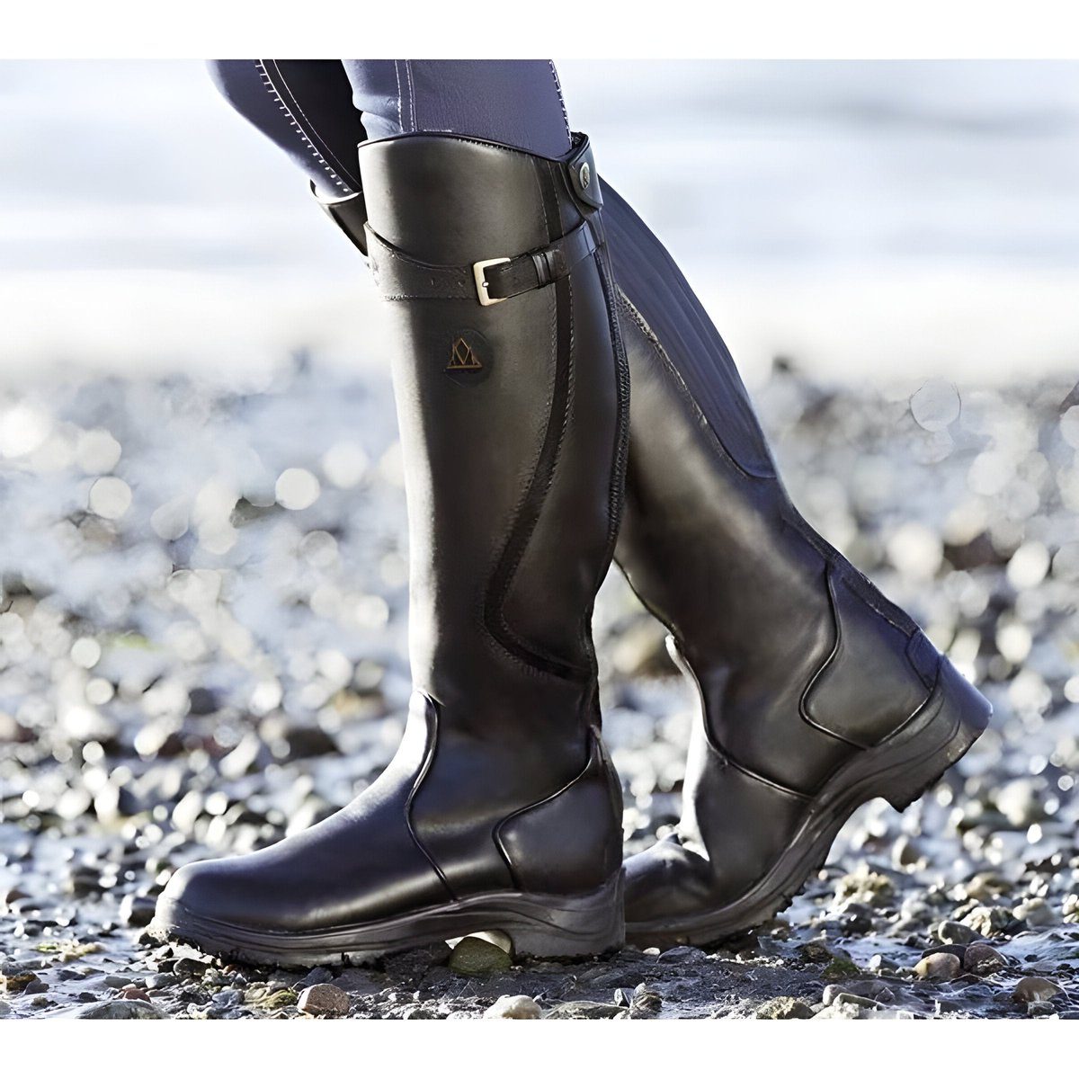 Ava | Knee High Leather Riding Boots