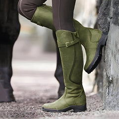 Ava | Knee High Leather Riding Boots