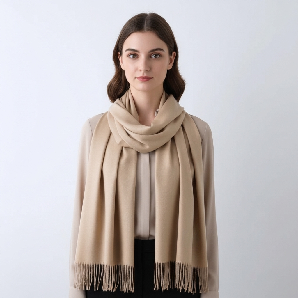 Ava | Women With Winter Wrap Scarf