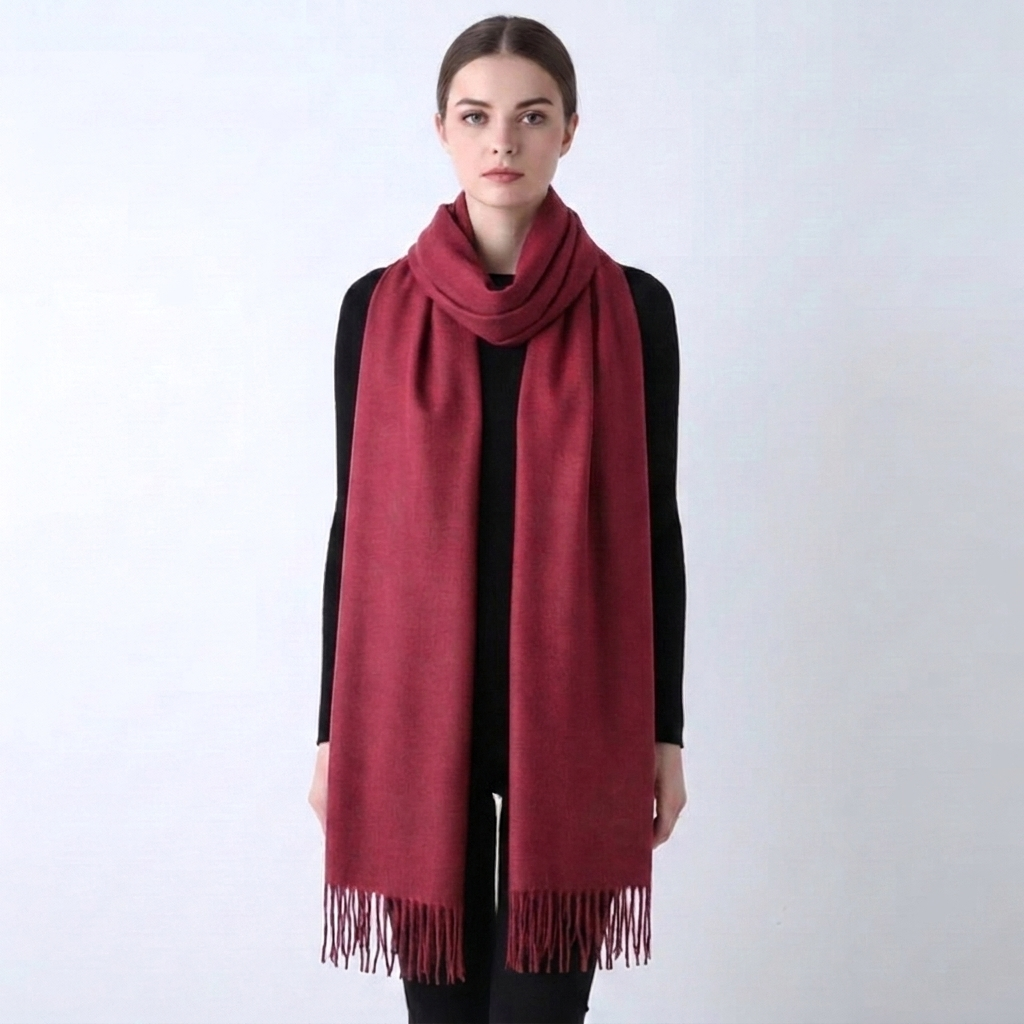 Ava | Women With Winter Wrap Scarf