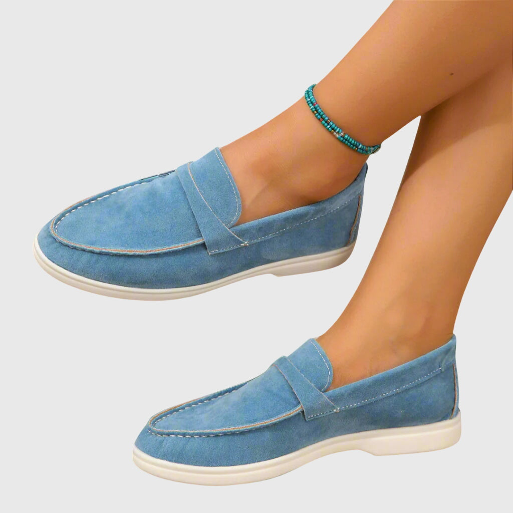 Molly | Women's Classic Comfort Loafers, Breathable Non-Slip Slip-On Loafers