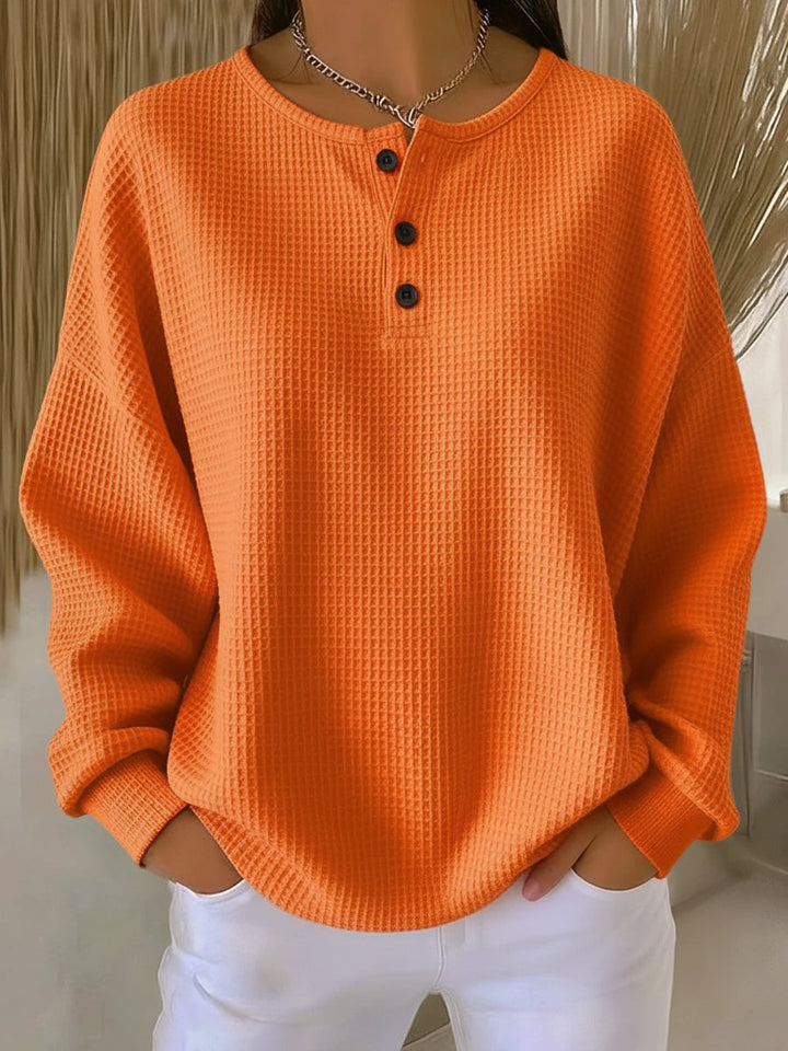 Isabella | Henley Aconchegante de Tricô Waffle