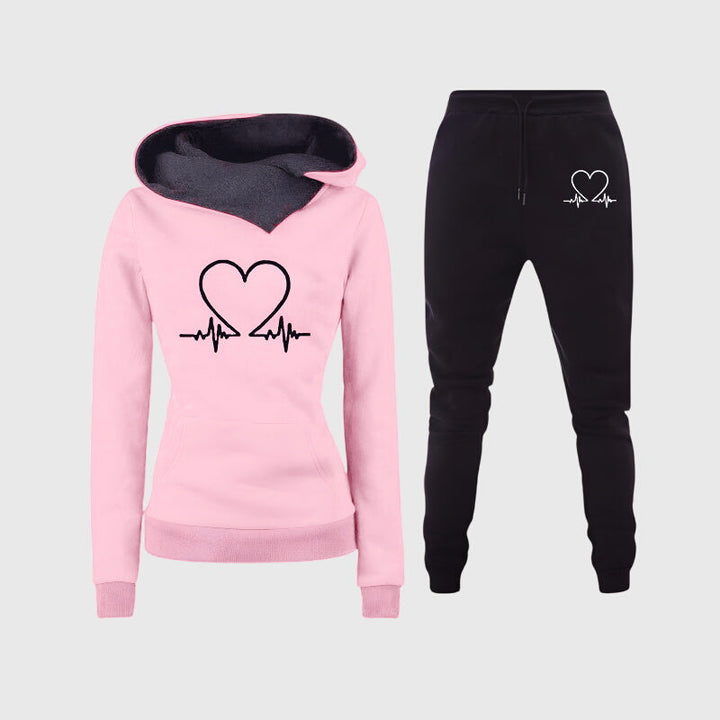 Aria | Heartbeat Hoodie & Jogger Set