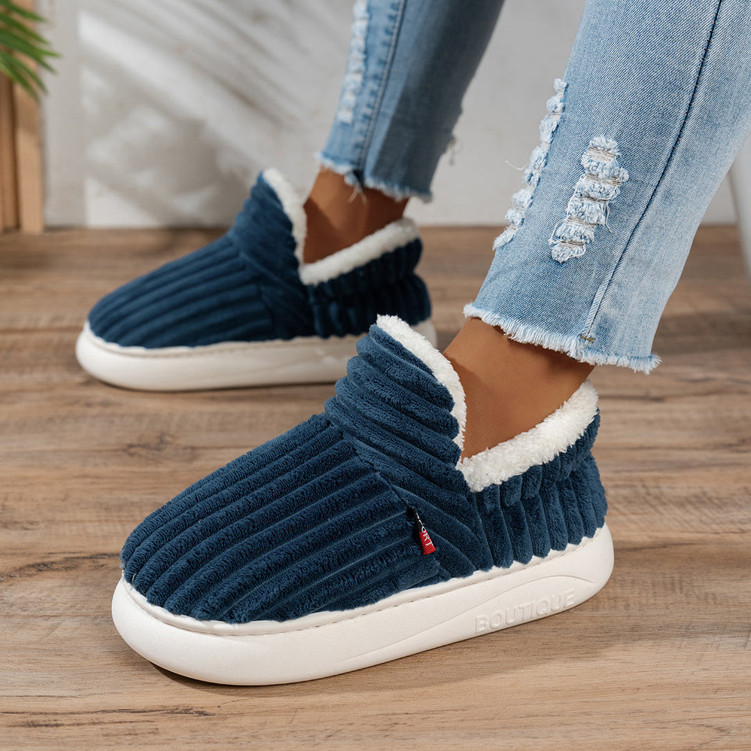 Avery | Soft Plush Indoor Slippers