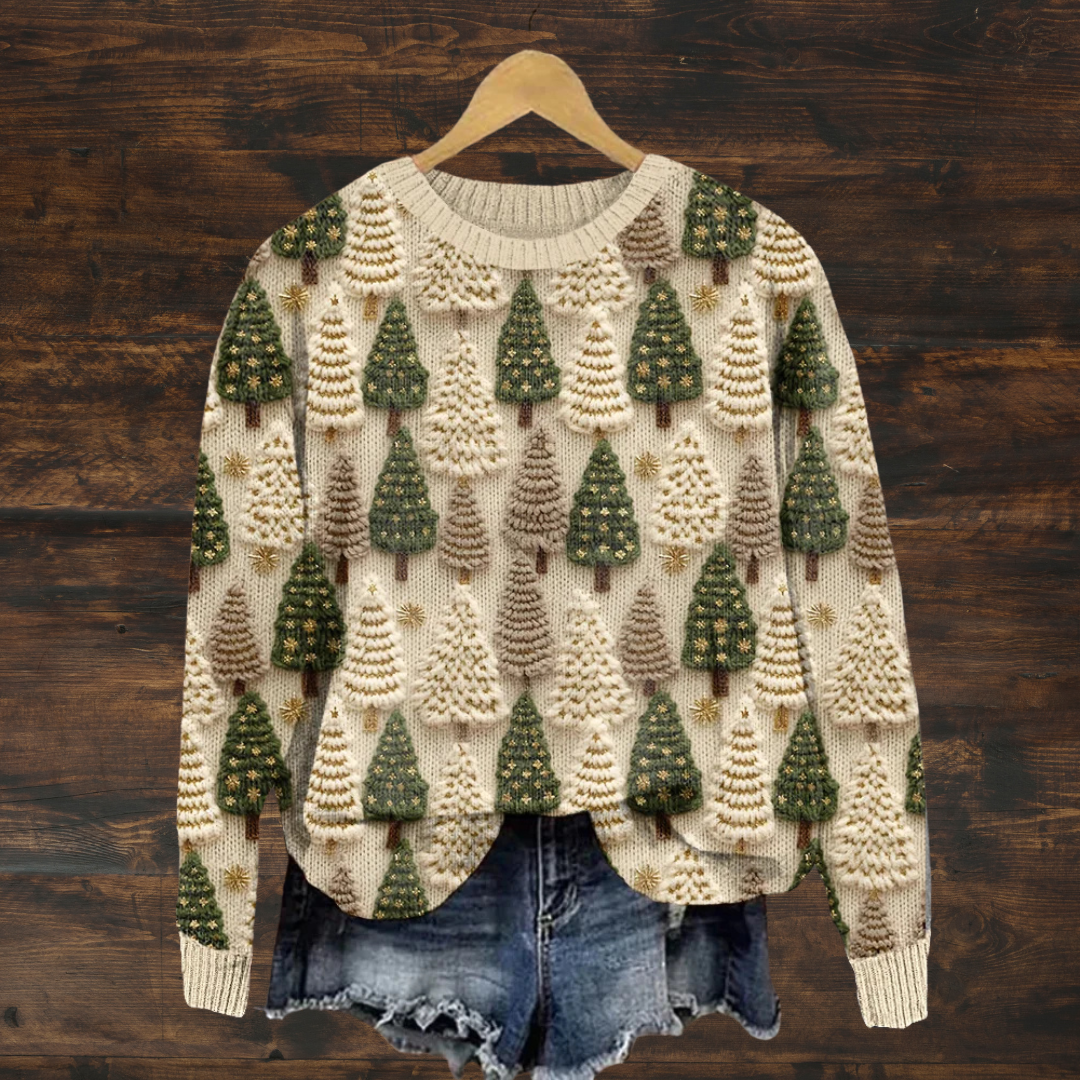 Benjamin | Holiday Women Christmas Red Sweater