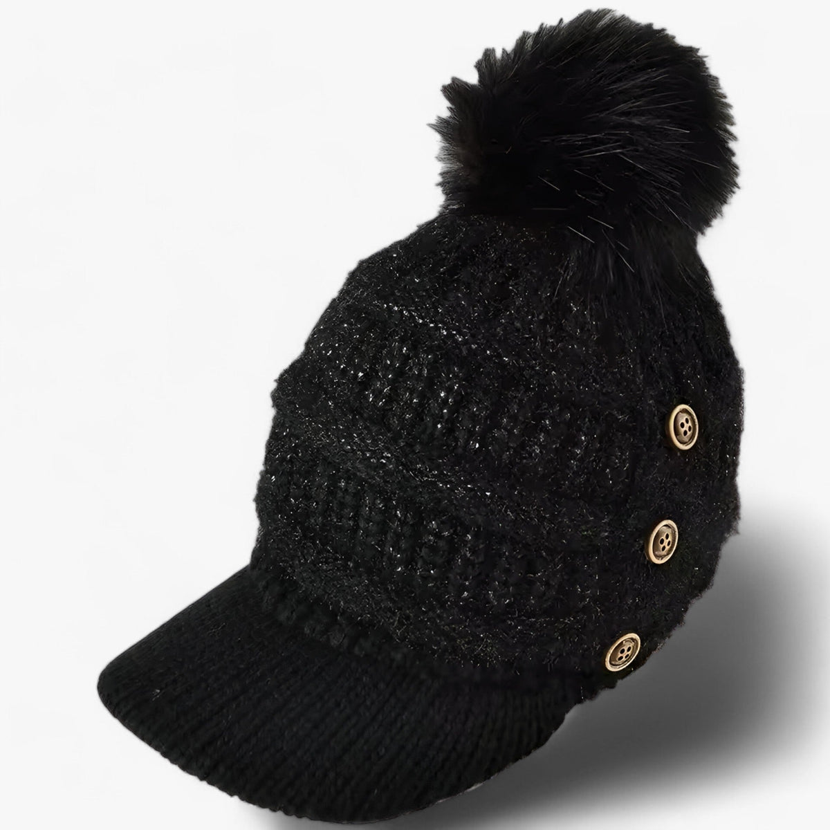 Benjamin | Knit Winter Pom Pom Hat