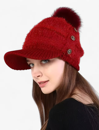 Benjamin | Knit Winter Pom Pom Hat