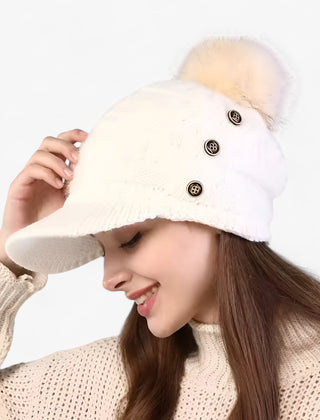 Benjamin | Knit Winter Pom Pom Hat