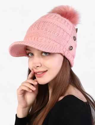 Benjamin | Knit Winter Pom Pom Hat