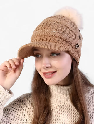 Benjamin | Knit Winter Pom Pom Hat