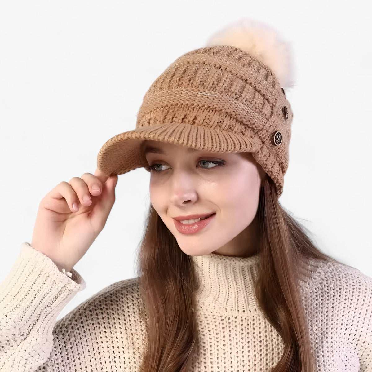 Benjamin | Knit Winter Pom Pom Hat
