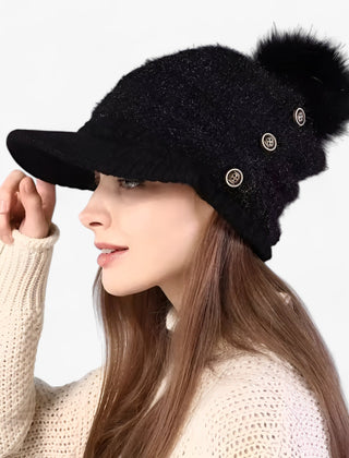 Benjamin | Knit Winter Pom Pom Hat
