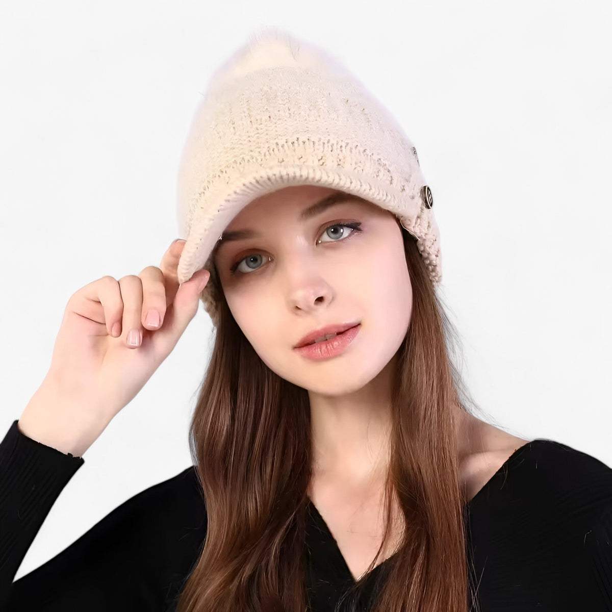 Benjamin | Knit Winter Pom Pom Hat