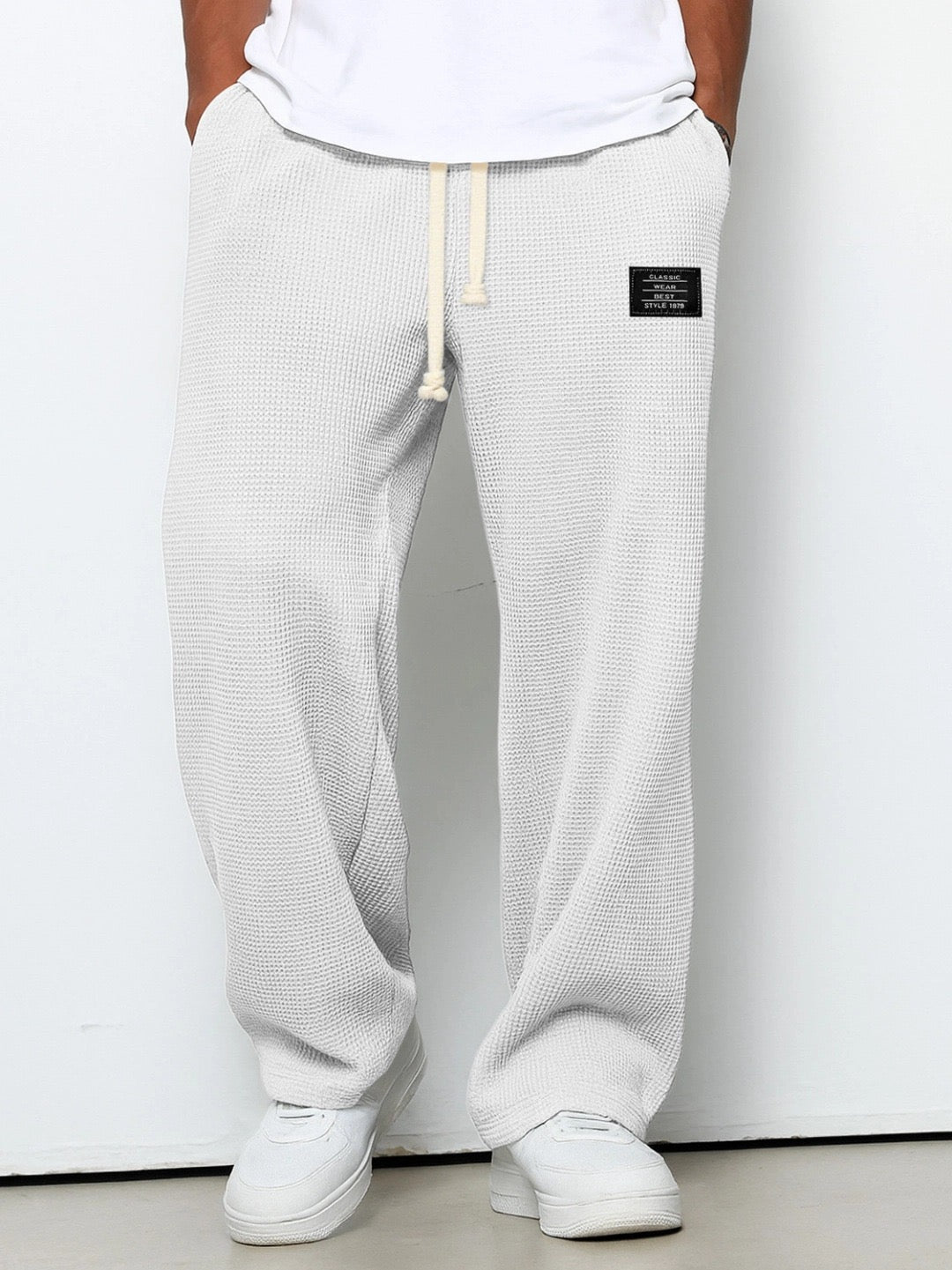 Benjamin | Lace Relaxed Cargo Palazzo Pants