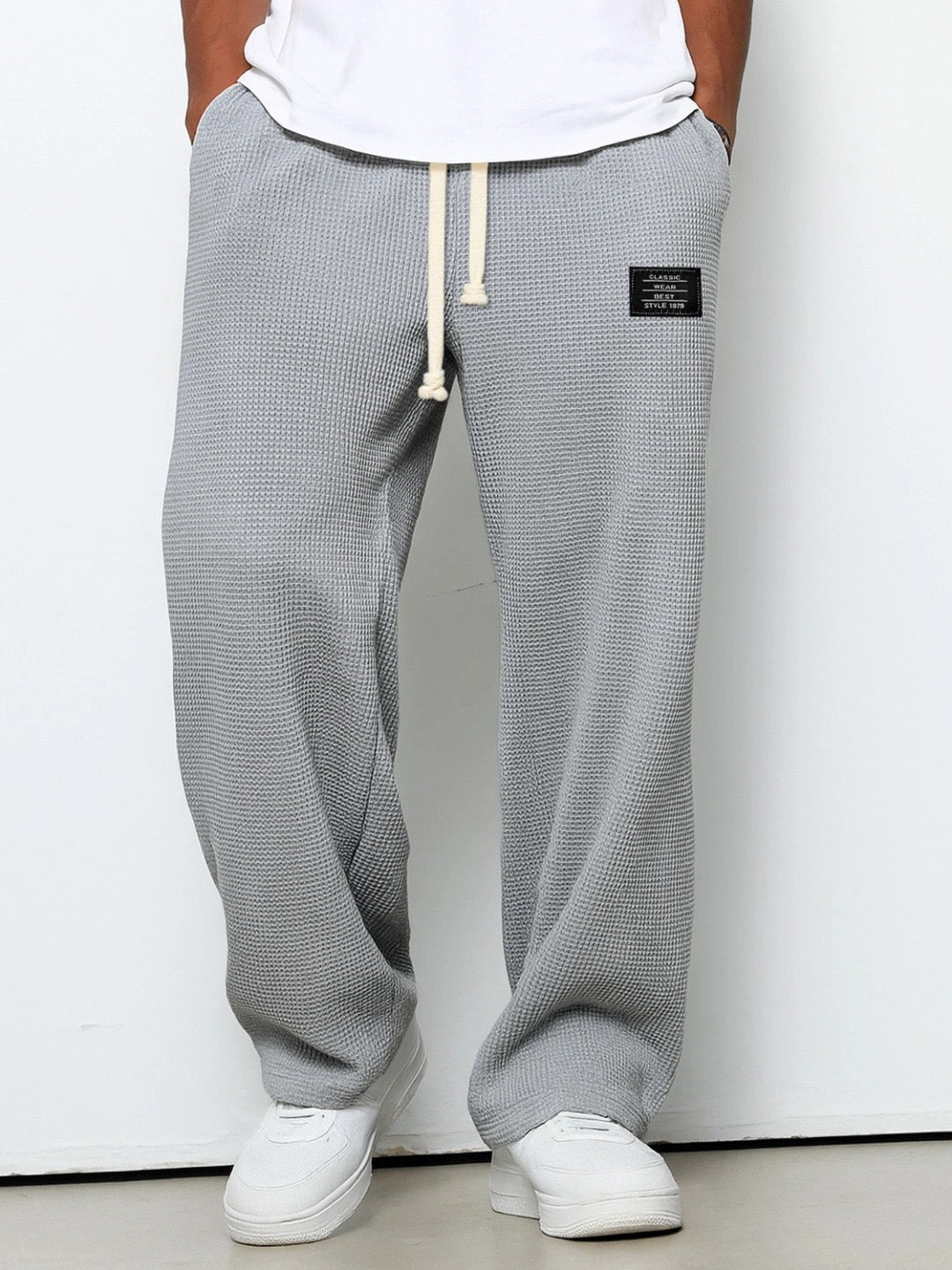 Benjamin | Lace Relaxed Cargo Palazzo Pants