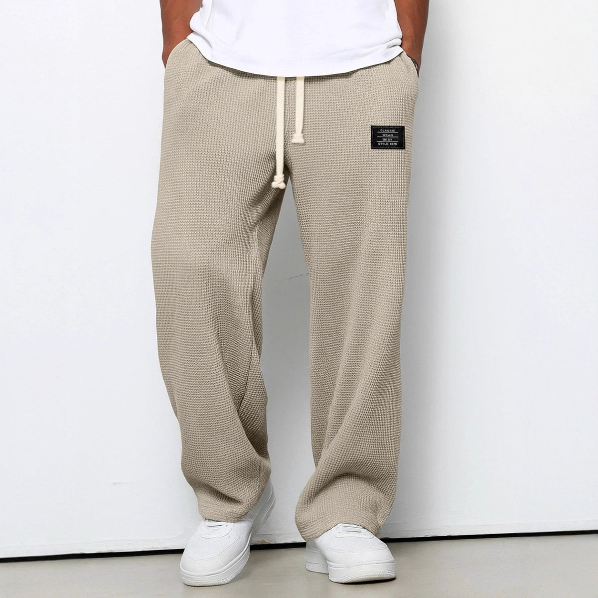 Benjamin | Lace Relaxed Cargo Palazzo Pants