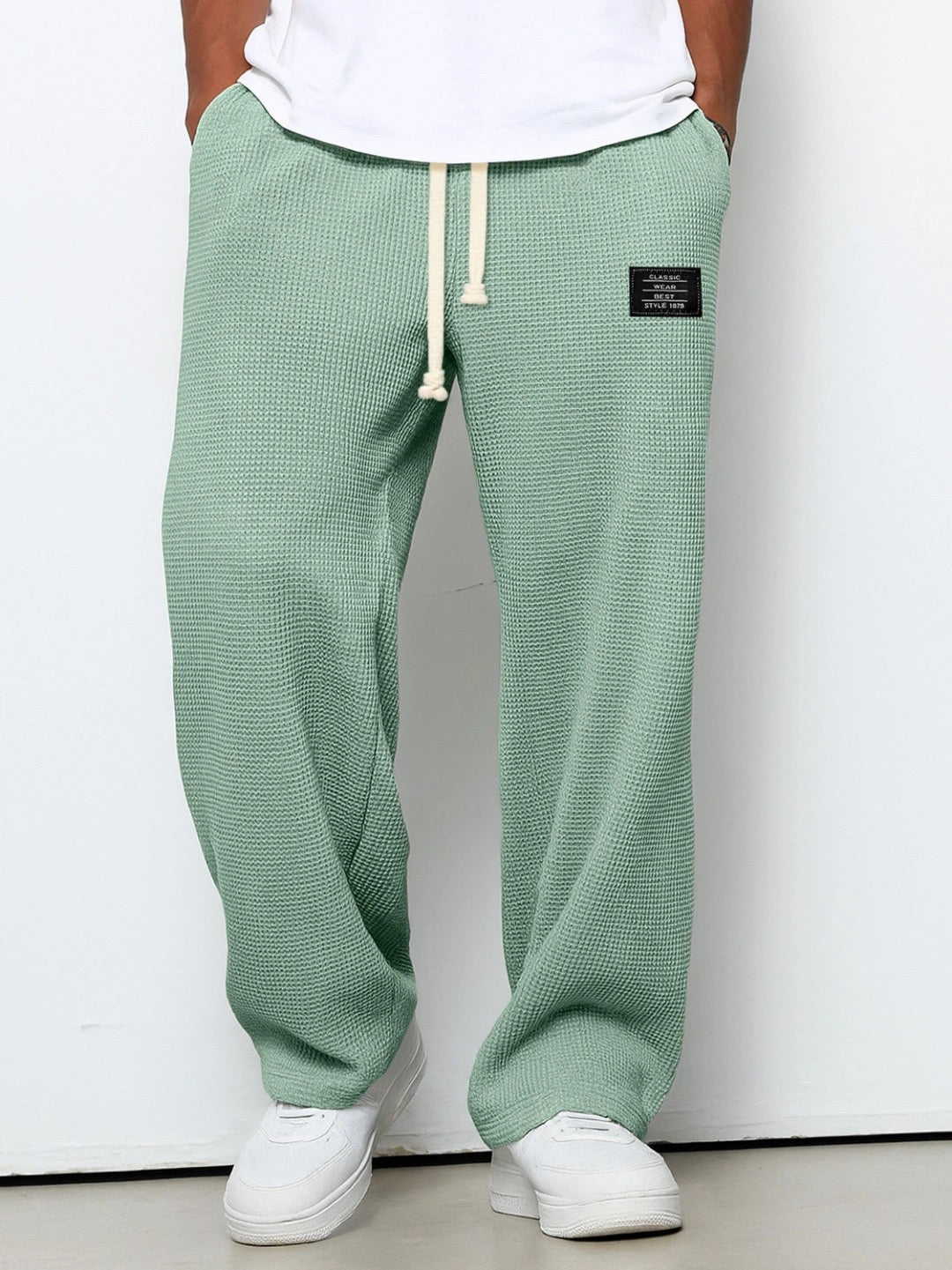 Benjamin | Lace Relaxed Cargo Palazzo Pants