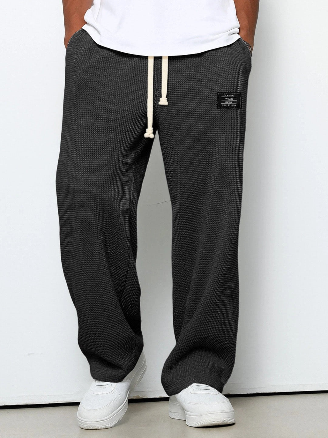 Benjamin | Lace Relaxed Cargo Palazzo Pants