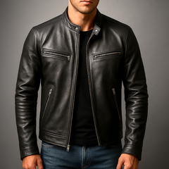 Benjamin | Leather Vintage Mens Jacket