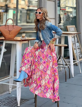 Benjamin | Maxi Long Womens Skirt