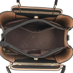 Benjamin | Shoulder Leather Laptop Women Bag Violet