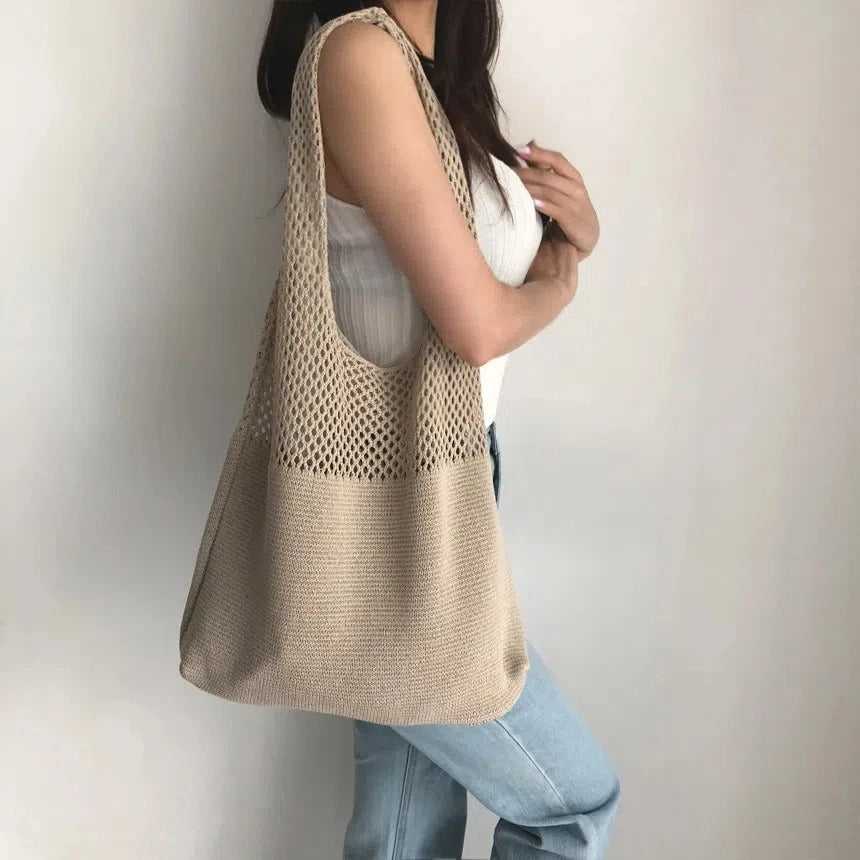 Benjamin | Tote Shoulder Mesh Bag