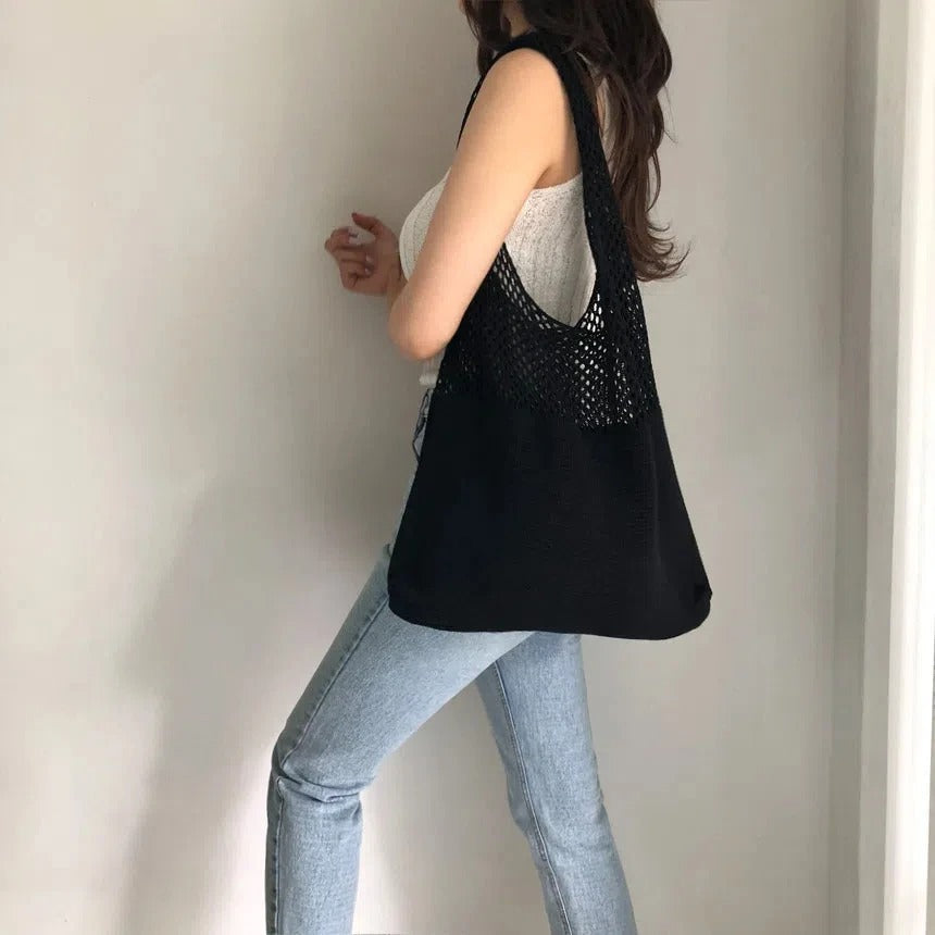 Benjamin | Tote Shoulder Mesh Bag