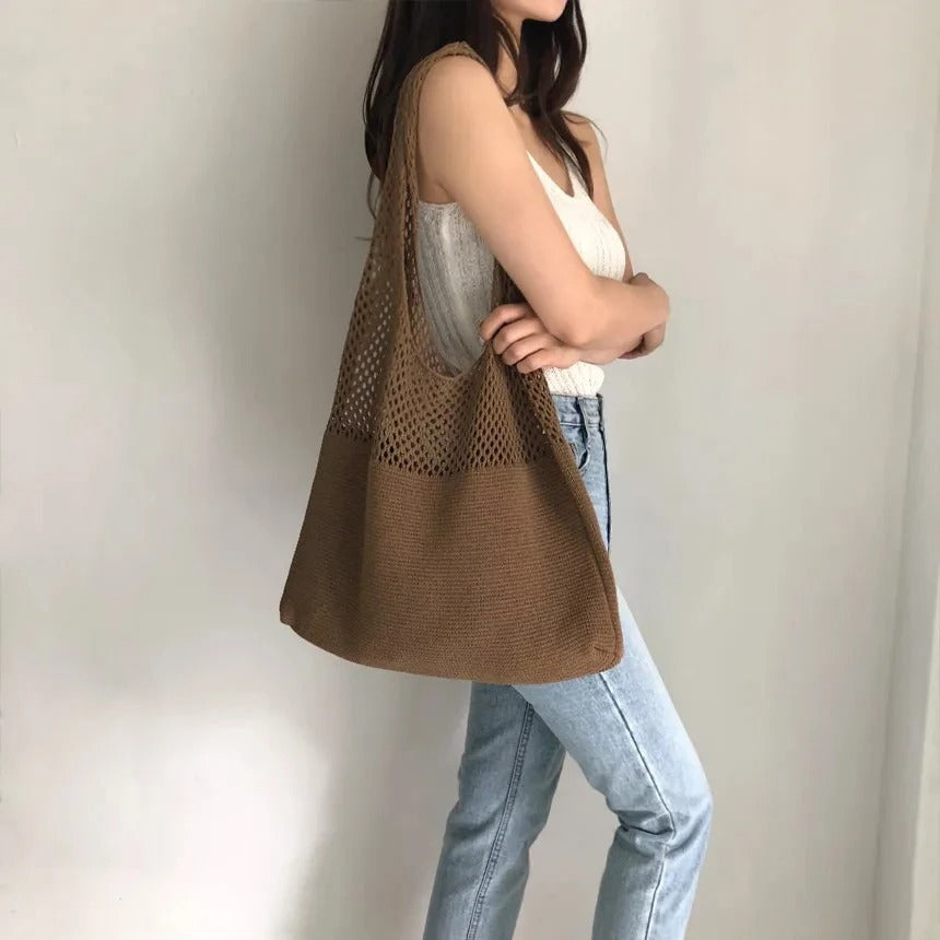 Benjamin | Tote Shoulder Mesh Bag