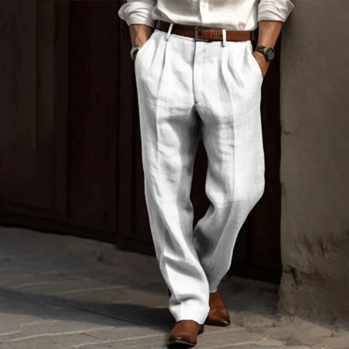 Benjamin | Trousers Winter Pleated Pants