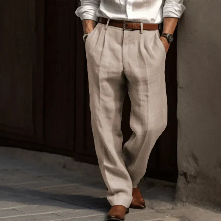 Benjamin | Trousers Winter Pleated Pants