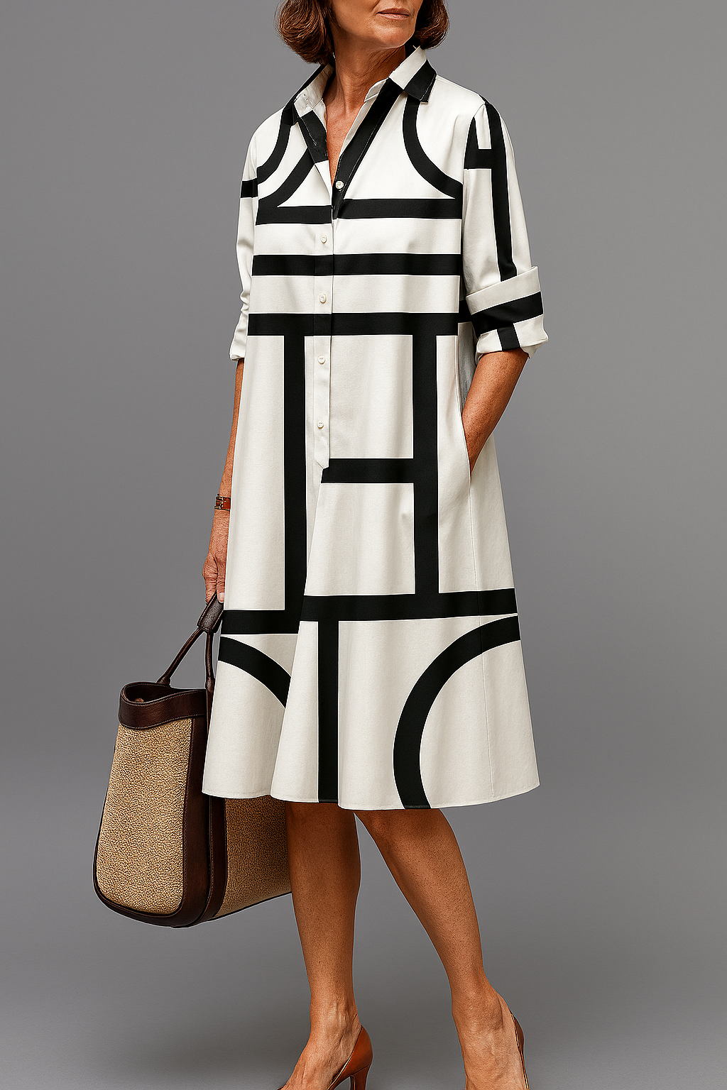 Ellie | Vestido Midi Estiloso