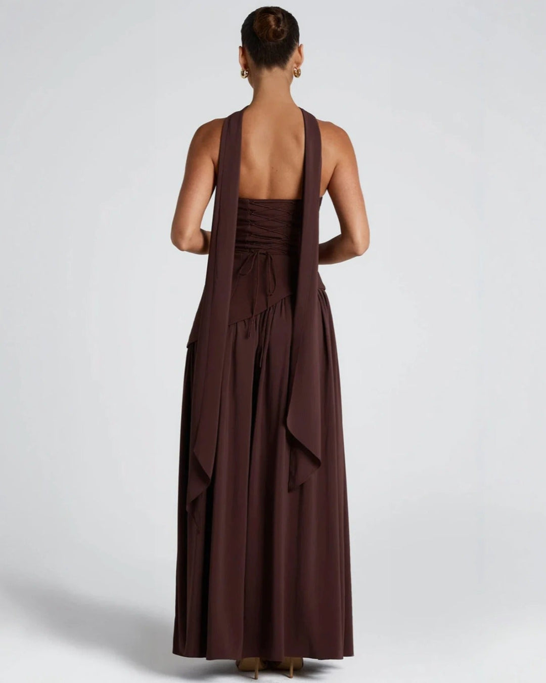 Vestido Longo Luxo Chic com Fenda