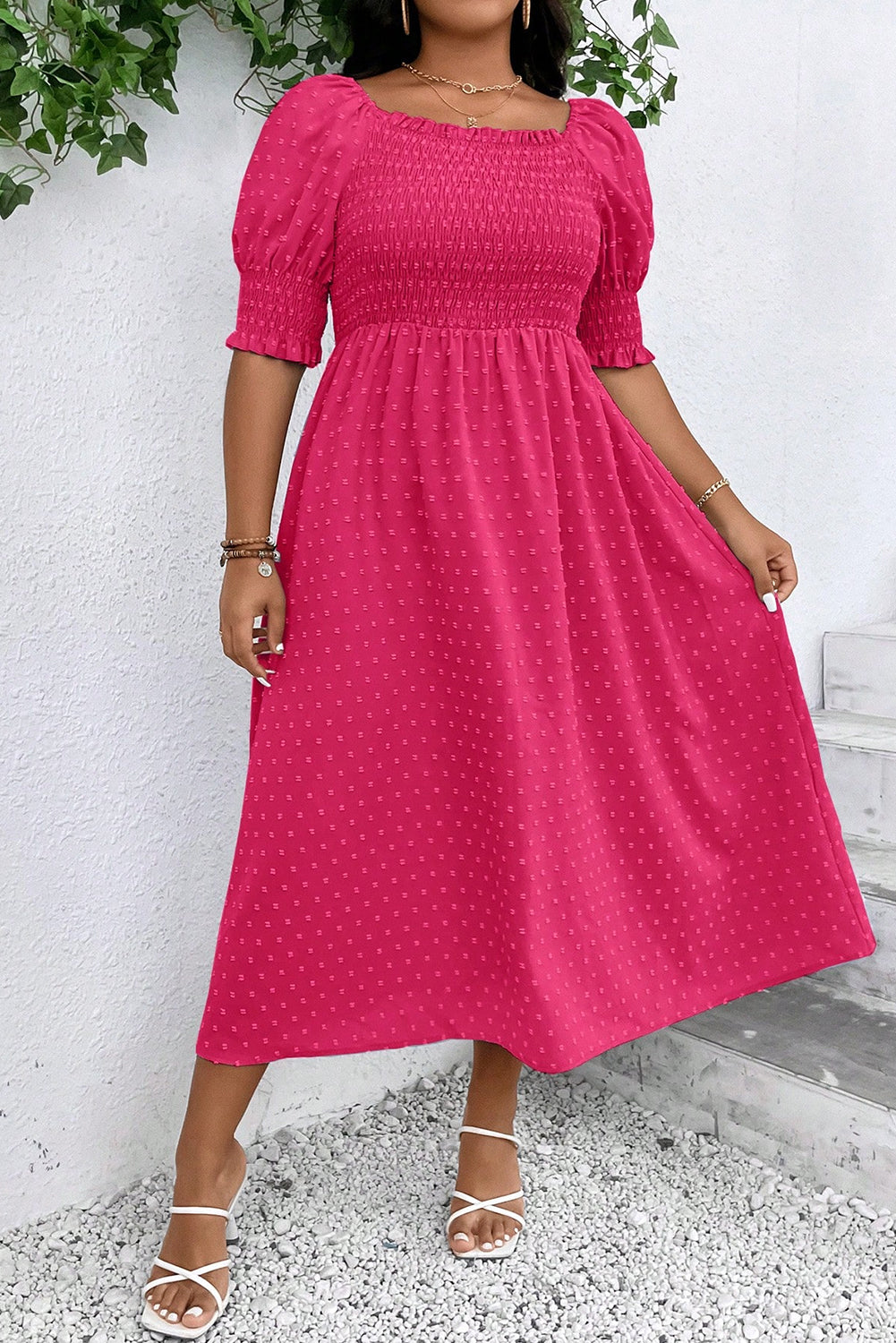 Wisteria | Vestido Swiss Dot