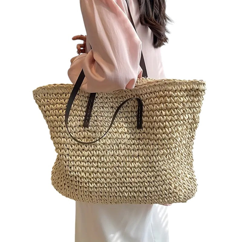 Olivia - Bolsa Tote Trançada