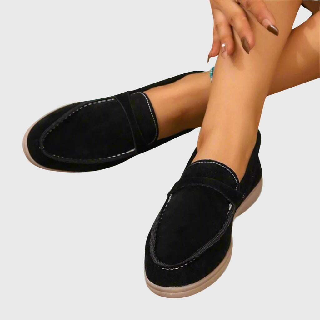Molly | Women's Classic Comfort Loafers, Breathable Non-Slip Slip-On Loafers