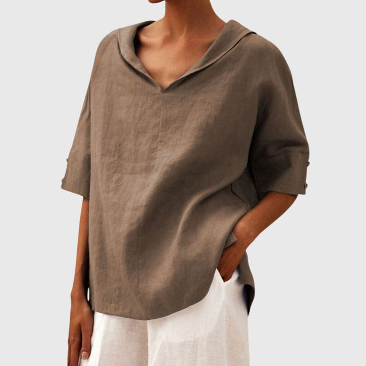 Joanna | Blusa Casual de Caimento Solto