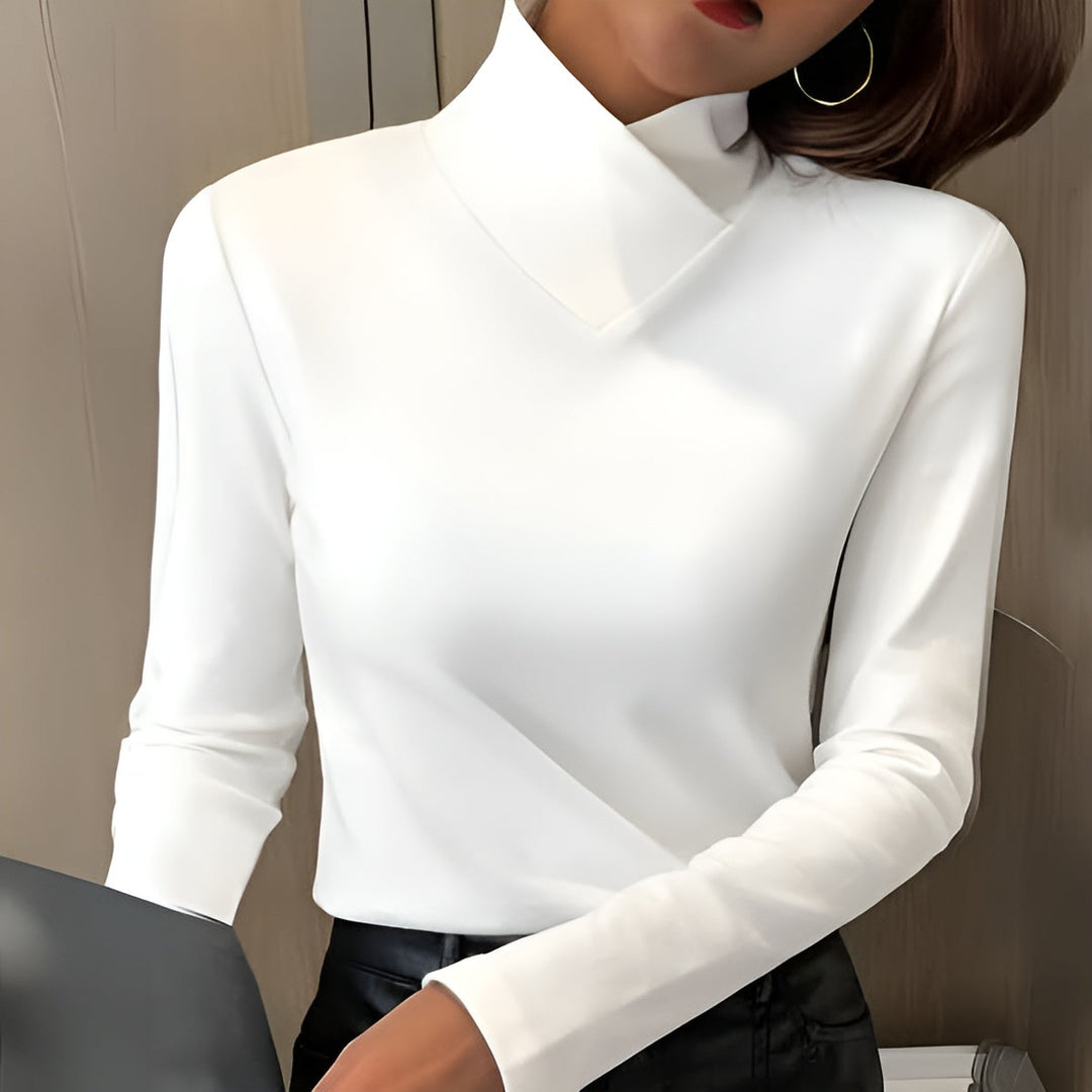 Margaret Comfort Turtleneck Top — Soft, Warm & Easy Fit