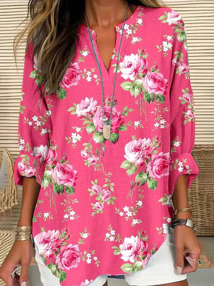 Lianne | Blusa Floral Graciosa