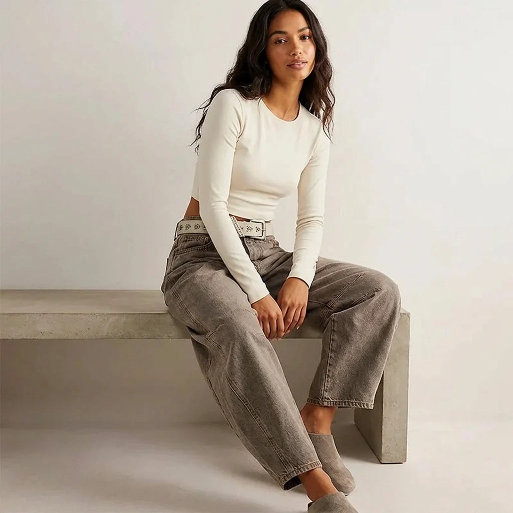 Charlotte | Barrel Relaxed Fit Women Jeans