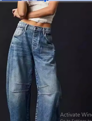 Charlotte | Barrel Relaxed Fit Women Jeans
