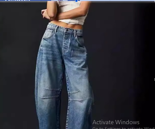 Charlotte | Barrel Relaxed Fit Women Jeans