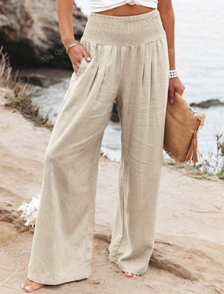 Charlotte | Clothing Linen Women Wide Pants