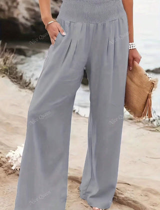 Charlotte | Clothing Linen Women Wide Pants