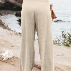 Charlotte | Clothing Linen Women Wide Pants