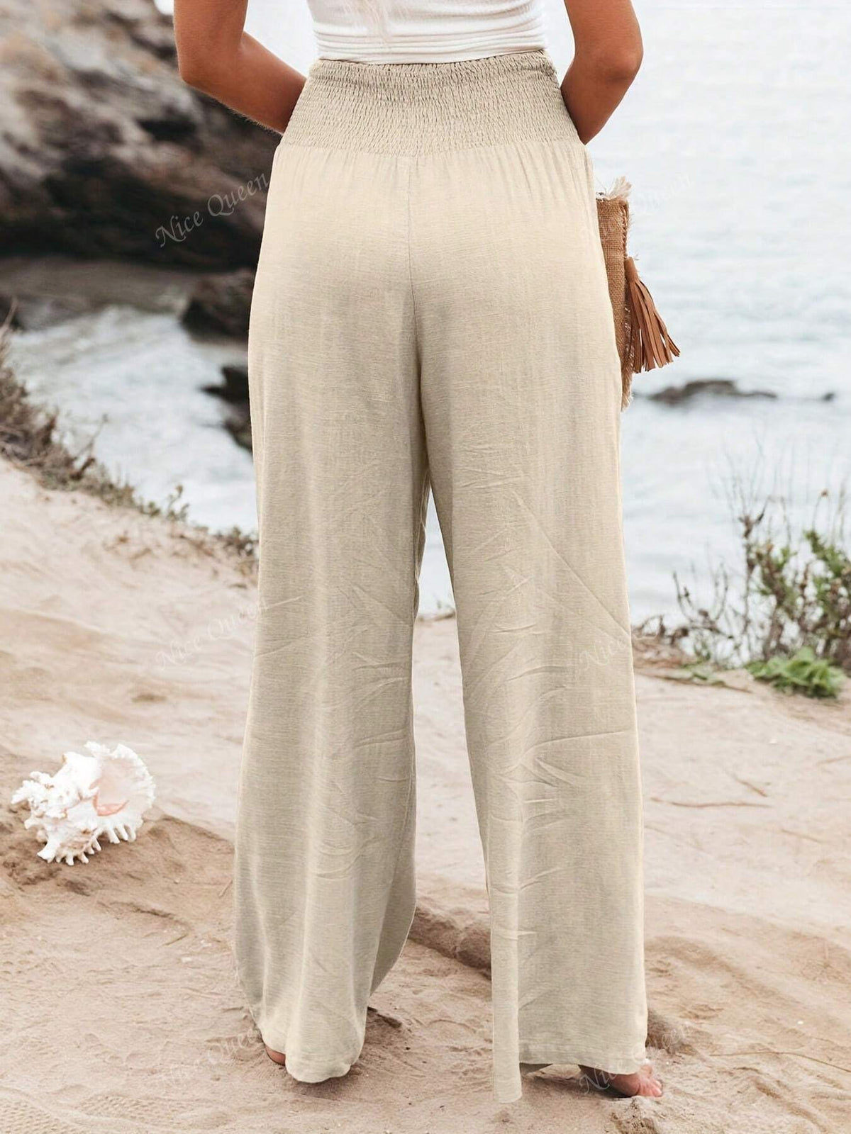 Charlotte | Clothing Linen Women Wide Pants