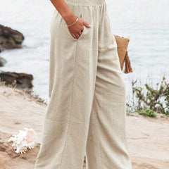 Charlotte | Clothing Linen Women Wide Pants